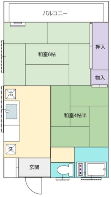 高橋アパート間取り